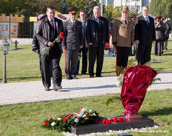 Solemn Opening Ceremony of the Memorial Signs in Commemoration of the Hungarian War Prisoners and Civilians who Became Victims of the World War II Solemn Opening Ceremony of the Memorial Signs in Commemoration of the Hungarian War Prisoners and Civilians who Became Victims of the World War II