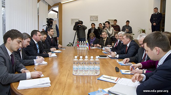 Глава МИД ПМР встретился с Действующим Председателем ОБСЕ Глава МИД ПМР встретился с Действующим Председателем ОБСЕ