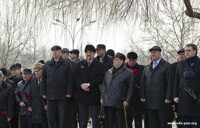 Tiraspol Honours Memory of Warriors-Internationalists Tiraspol Honours Memory of Warriors-Internationalists