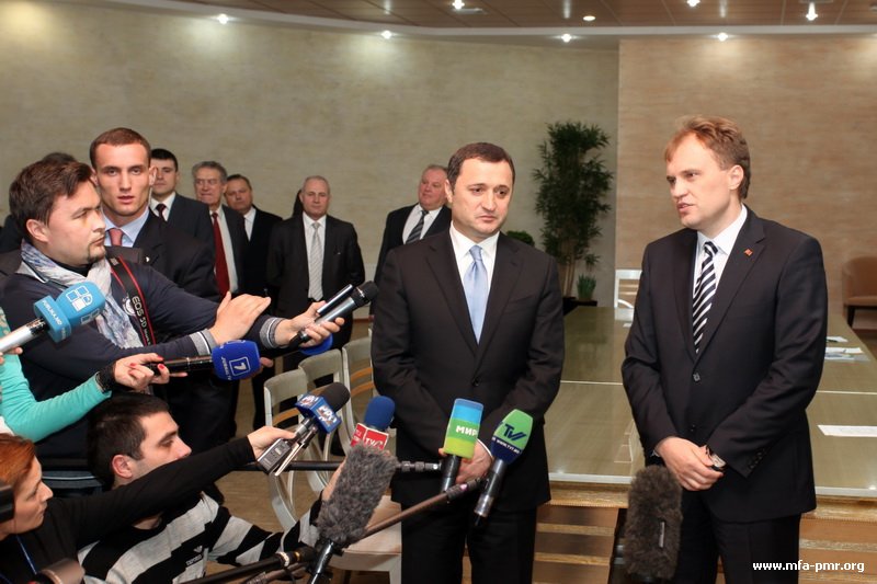 On Signing of the Protocol Decision on the Principles of Resumption of a Full-scale Freight Railway Communication through the Territory of Pridnestrovie
