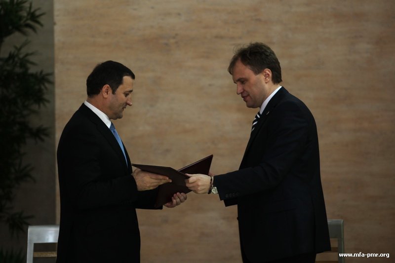 On Signing of the Protocol Decision on the Principles of Resumption of a Full-scale Freight Railway Communication through the Territory of Pridnestrovie On Signing of the Protocol Decision on the Principles of Resumption of a Full-scale Freight Railway Communication through the Territory of Pridnestrovie