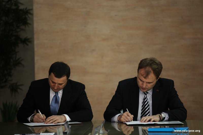 On Signing of the Protocol Decision on the Principles of Resumption of a Full-scale Freight Railway Communication through the Territory of Pridnestrovie On Signing of the Protocol Decision on the Principles of Resumption of a Full-scale Freight Railway Communication through the Territory of Pridnestrovie
