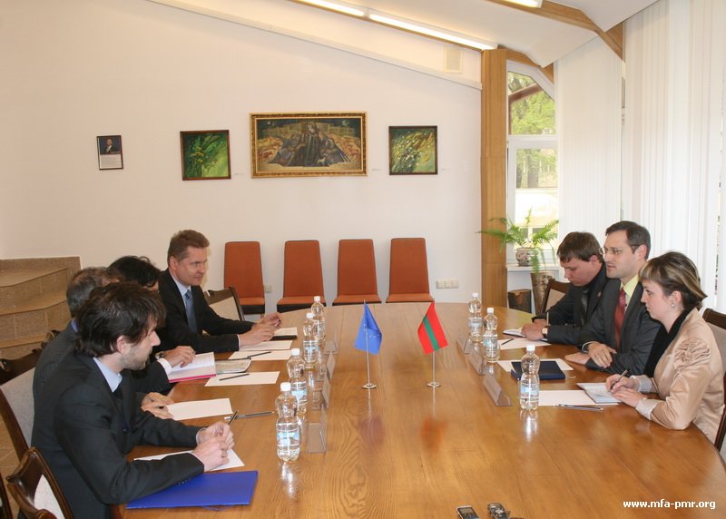 On the meeting at the Pridnestrovian MFA with the Delegation of the European Union On the meeting at the Pridnestrovian MFA with the Delegation of the European Union