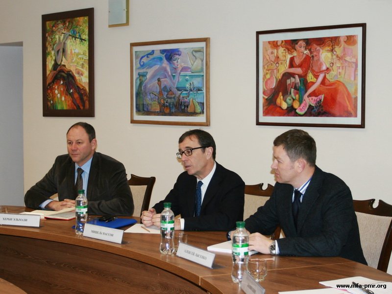 Meeting of the Leadership of the PMR’s MFA with the Delegation of the International Committee of the Red Cross Meeting of the Leadership of the PMR’s MFA with the Delegation of the International Committee of the Red Cross