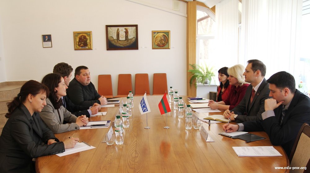 Leadership of the Pridnestrovian MFA Discussed Topical Issues in the Field of Education with the OSCE Experts Leadership of the Pridnestrovian MFA Discussed Topical Issues in the Field of Education with the OSCE Experts