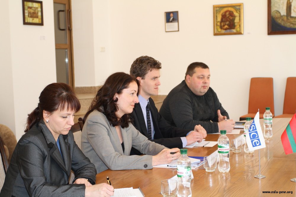 Leadership of the Pridnestrovian MFA Discussed Topical Issues in the Field of Education with the OSCE Experts Leadership of the Pridnestrovian MFA Discussed Topical Issues in the Field of Education with the OSCE Experts