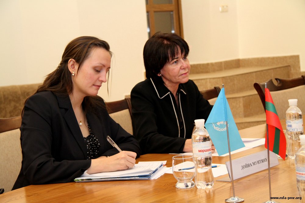 On the Meeting of the Head of PMR’s MFA with the Delegation of UNDP Resident Representative in Moldova On the Meeting of the Head of PMR’s MFA with the Delegation of UNDP Resident Representative in Moldova