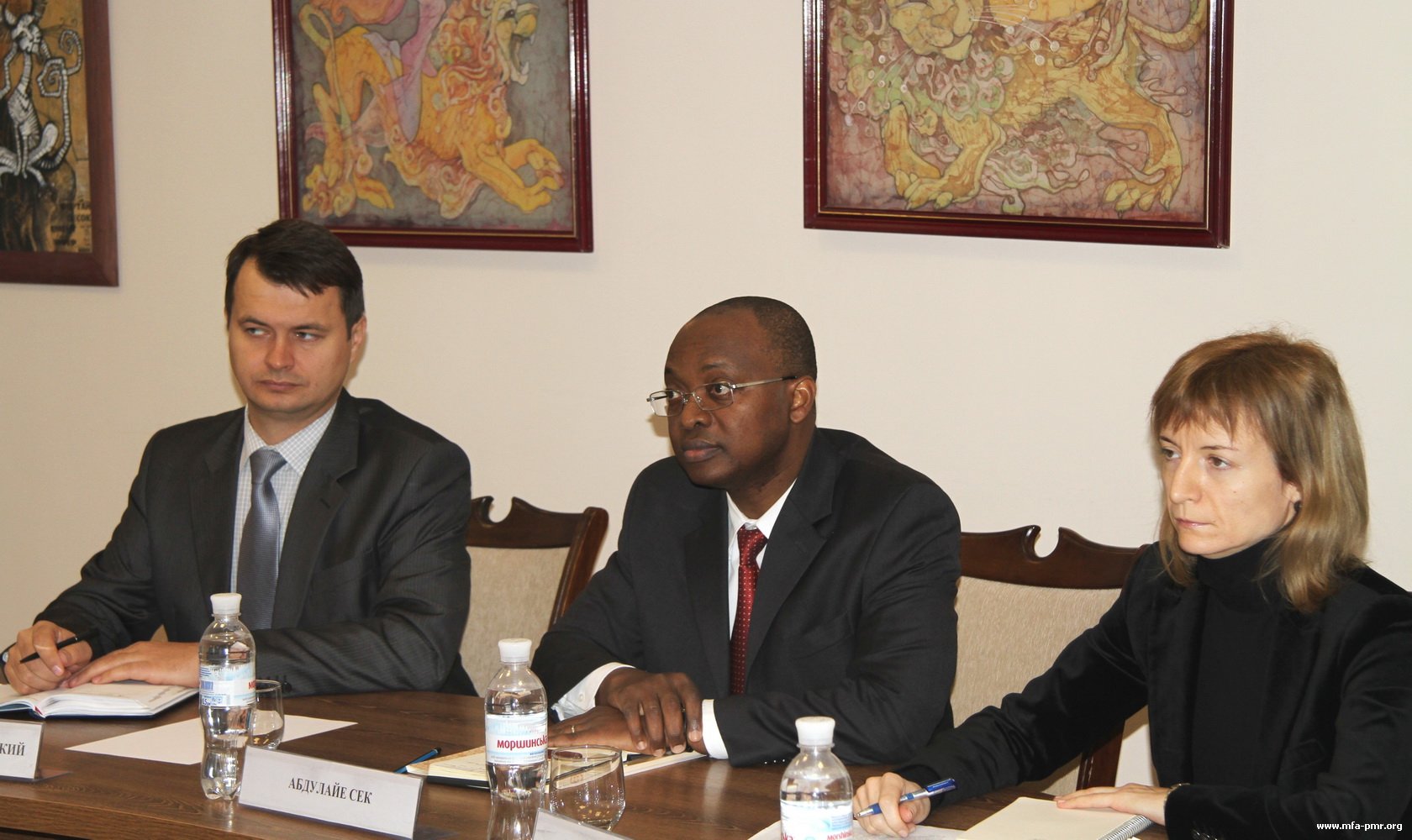 Nina Shtanski Meets with the World Bank Delegation Nina Shtanski Meets with the World Bank Delegation