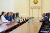Президент ПМР принял Председателя комитета Государственной Думы РФ по вопросам собственности, координатора парламентской группы по взаимодействию с Верховным Советом ПМР